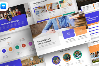 Multicolor Campus Education Keynote Template